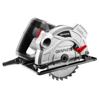 Graphite circular saw 1500W 190mm 4.3kg