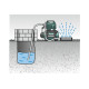 Насосна станція Metabo HWW 4500/25 Inox, 1300Вт, 4.5куб/год, висота подачі 48м, всмоктування до 8м, ресивер 24л, 17.1кг