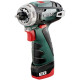 Шуруповерт-дрель аккумуляторный Metabo POWERMAXX BS BASIC, 12В 2х2Ач, 17/34Нм, 0-360/0-1400об/мин, 0.8кг