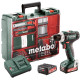 Шурупокрут-дриль акумуляторний Metabo PowerMaxx SB 12 Set 12В 2x2А·год 17·40Нм 0-360·0-1400об/хв 1.1кг