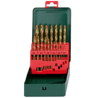 Metabo Metal drill set HSS-TiN, 19pcs