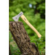Сокира універсальна Neo Tools Bushcraft руків\'я ясень 34.5см 400г шкіряний чохол