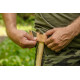 Сокира універсальна Neo Tools Bushcraft руків\'я ясень 34.5см 400г шкіряний чохол
