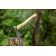 Сокира універсальна Neo Tools Bushcraft руків\'я ясень 34.5см 400г шкіряний чохол