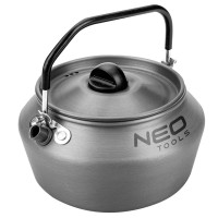 Чайник туристичний Neo Tools, 0.8л, анодований алюміній, складане руків\'я, сертифікат LFGB, чохол, 0.19кг