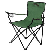 Стілець розкладний Neo Tools, 79x39x43см, до 120кг, 1.8кг, чохол