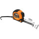 Рулетка Neo Tools Super Black, 10мx25мм, с фиксатором сматывания, магнит
