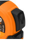 Рулетка Neo Tools Super Black, 10мx25мм, с фиксатором сматывания, магнит