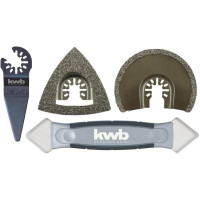 Набір насадок для реноватору Einhell KWB для плитки 4шт