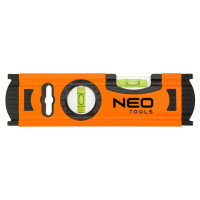 Neo Tools Level, 20cm, 2 capsules, aluminum