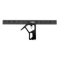 Угольник Neo Tools, 30см, алюминий, рукоятка с высокой точностью наклона