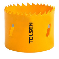 Tolsen metal crown, bimetallic, 79mm, 4-6TRI