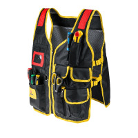 TOPEX Tool vest, with zipper, adjustable size