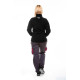 Neo Tools Working jacket Woman Line, fleece, 300g/m sq, with zipper, XL(42), black