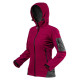 Neo Tools Working jacket Softshell Woman Line, fleece lining, hood, S(36), red