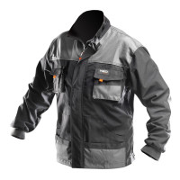 Neo Tools Work jacket HD, reinforced, XL(56), gray
