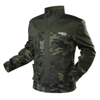 Neo Tools Working jacket Camo, Moro pattern, S(48), camouflage