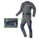 Штани робочі Neo Tools Premium, 100% бавовна, тканина Ripstop, посилення тканиною Cordura, XS(46), сіро-синій