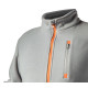 Кофта робоча Neo Tools Outdoor, флісова, 300г/м кв, на блискавці, S(48), сірий світлий