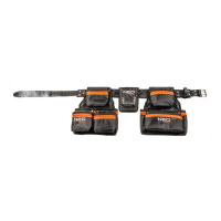 Neo Tools Tool belt, 12 compartments, leather