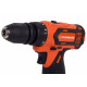 Шурупокрут-дриль акумуляторний Tekhmann TCD-12 QC Li v2.0 12В 2х2А·год 28Нм 0-400·1500об/хв 1кг кейс