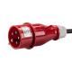 Теплова гармата електрична Neo Tools, 5кВт, 100м2, 366м3/год, 380В, нагрів. елемент - нерж. сталь, IPX4, чорний, 6.44кг