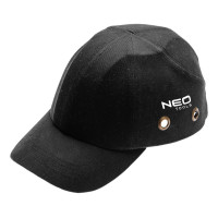 Neo Tools Baseball cap, cotton, reinforced inside with protective elements, black
