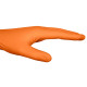 Neo Tools work/medical gloves, perforated nitrile, size XL, 50 pcs., orange