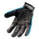 GRAPHITE work gloves, synthetic leather, wrist fixation, size 10/, black and blue