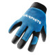 GRAPHITE work gloves, synthetic leather, wrist fixation, size 10/, black and blue