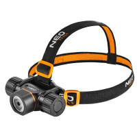 Neo Tools Headlight rechargeable/batteries, 4000mAh or AAx3, 2000lm, 20W, 5 lighting functions, IPX4