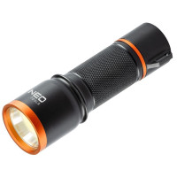 Neo Tools Handheld flashlight with batteries, AAAx3, 200lm, 3W, aluminum, zoom, IPX7