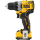 Дриль-шурупокрут DeWalt XR Li-Ion 12В акб 2х2А·год 57.5Нм 425-1500об/хв патрон 10мм кейс 1.1кг