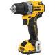 Дриль-шурупокрут DeWalt XR Li-Ion 12В акб 2х2А·год 57.5Нм 425-1500об/хв патрон 10мм кейс 1.1кг