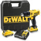 Дриль-шурупокрут DeWalt XR Li-Ion 12В акб 2х2А·год 24Нм 400-1500об/хв патрон 10мм ЗП кейс 1.1кг