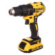 Дриль-шурупокрут DeWalt XR Li-Ion 18В акб 2х2А·год 65Нм 500-1750об/хв патрон 13мм кейс 1.15кг