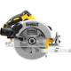 Пила дискова акмуляторна DeWalt 18В XR 184х16мм 5500об/хв 3.6кг без АКБ та ЗП