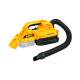 Пилосос акумуляторний DeWalt 18В XR Li-lon контейнер 1.л 954л/хв 1.8кг без АКБ та ЗП