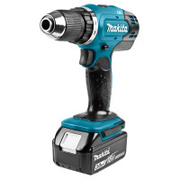 Шурупокрут-дриль акумуляторний Makita DDF453RFE 18B 2х3А·год 42Нм 0-400·0-1300об/хв кейс 1.8кг