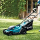 Газонокосарка акумуляторна Makita LXT DLM 18В 33см 30л 20-55мм 13.2кг без АКБ та ЗП