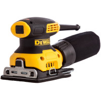 Шліфмашина вібраційна DeWalt 230Вт 14000об/хв 108х115мм амплітуда 1.6мм 1.28кг