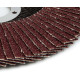 Flap Sanding Disc for Angle Grinder Polax 125x22 mm, K120 (54-006)