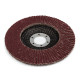 Flap Sanding Disc for Angle Grinder Polax 125x22 mm, K120 (54-006)