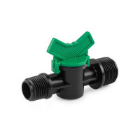 Mini linear reducing tap, external thread 1/2" / 3/4", DSWZ10-1234L