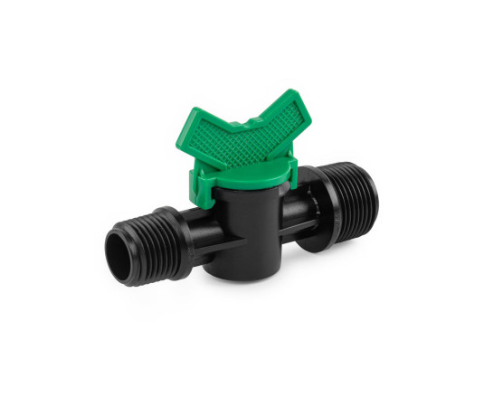 Mini linear reducing tap, external thread 1/2" / 3/4", DSWZ10-1234L