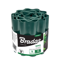 Wavy lawn border 9m x 20cm, green, OBFG 0920