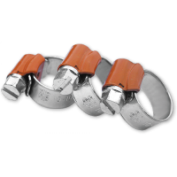 Хомут червячный W1 FORCE ORANGE 10-16мм, DB 10-16/9PB