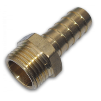 Адаптер с ниппелем под шланг 32 мм, РЗ 1", латунь, GEKA, GK78/6SK