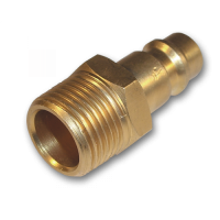 Male fitting, 3/8", brass, SE2-3PM