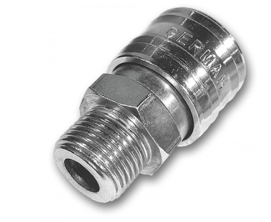 Конектор пневматичний "мама" РЗ 3/8", STAL-CHROM, SE3-3SM/STEEL